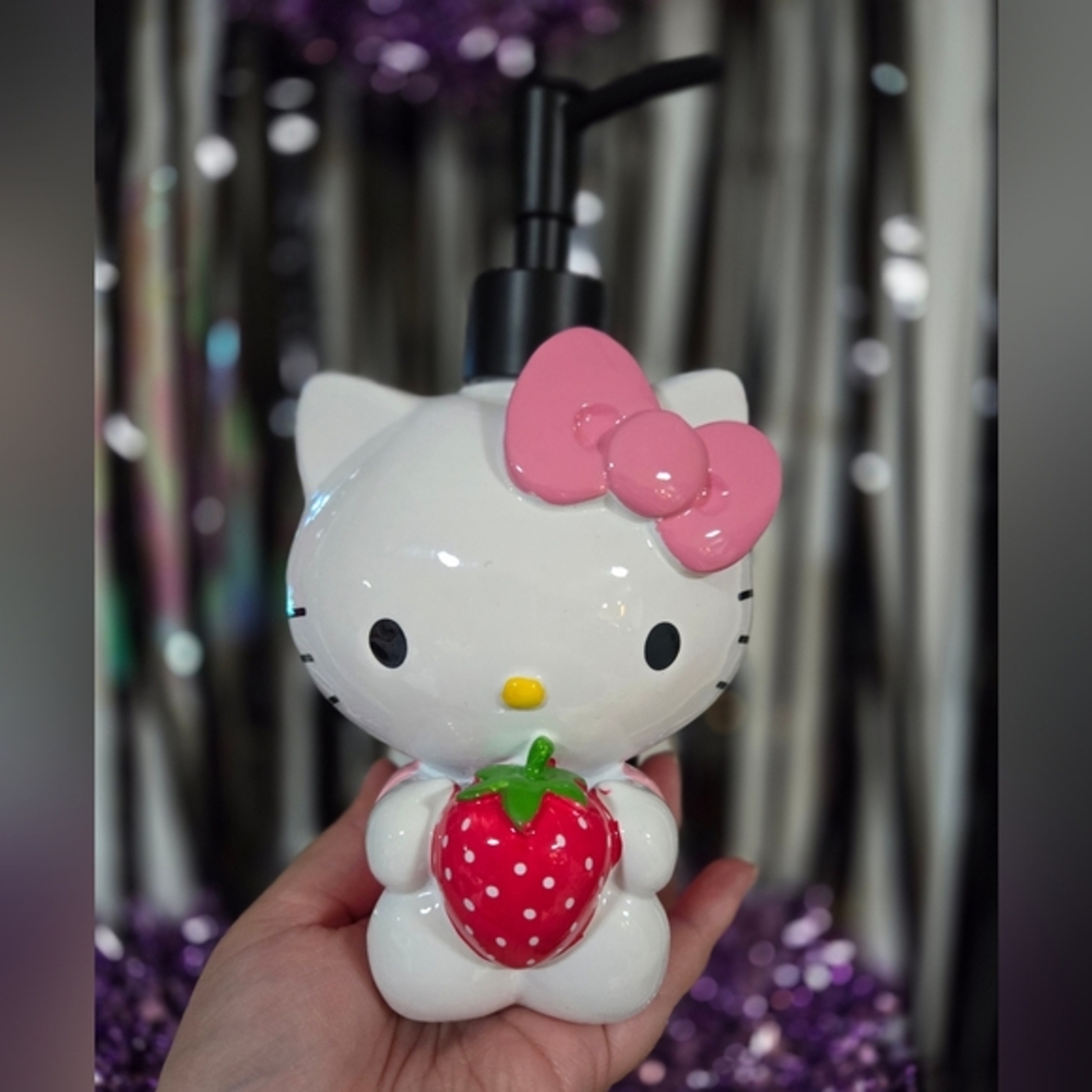Hello Kitty Strawberry Soap Dispenser
